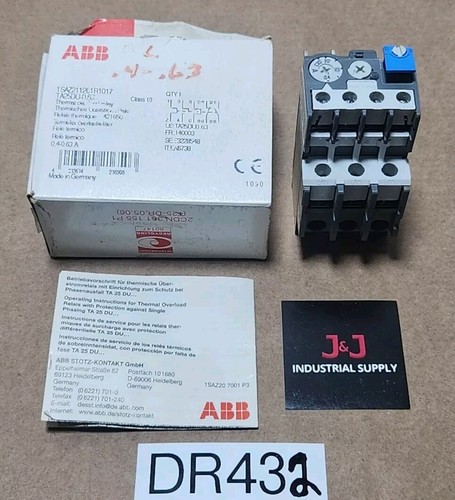 Nuovo abb ta25du 63 relè - abb,